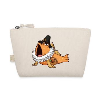 Kawaii Schlammspringer – Thanksgiving - Bio-Täschchen - Natur - Vorne