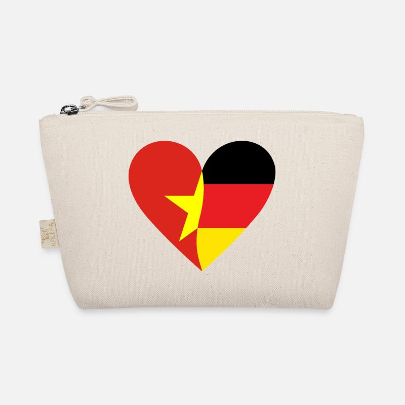 Vietnam Germany Heart Bio-Täschchen