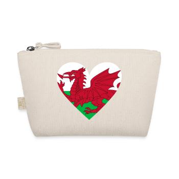 Wales Heart - Bio-Täschchen - Natur - Vorne