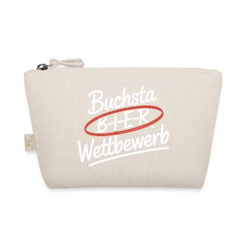 Bier Buchstabierwettbewerb Malle Party JGA Herren - Bio-Täschchen - Natur - Vorne