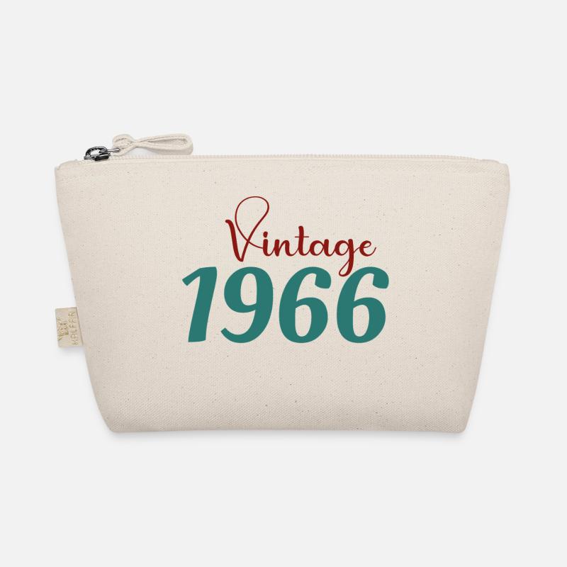 Tee 60 Ans Rétro 70s Né(e) 1966 Trousse biologique