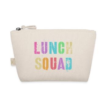 Lunch Squad Graffiti Tee - Organic Pouch - nature - Front