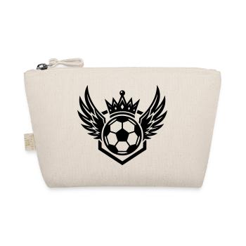 Football Coat of Arms Wings - Organic Pouch - nature - Front
