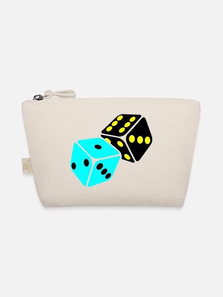 Neon Cube Playroom - Organic Pouch - nature - Front
