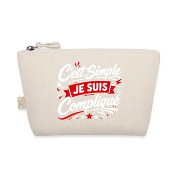 C est Simple Je Suis Compliqué - Trousse biologique - nature - Devant