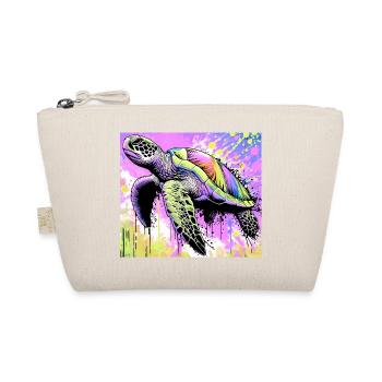 turtle - Organic Pouch - nature - Front