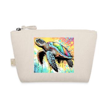 turtle - Organic Pouch - nature - Front