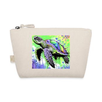 turtle - Organic Pouch - nature - Front