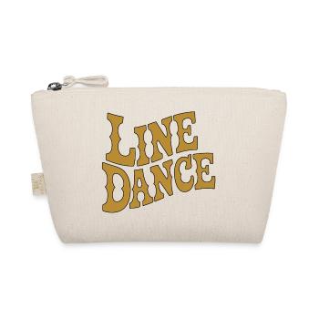 Line Dance Vibes - Organic Pouch - nature - Front