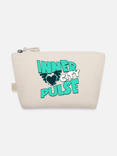 Inner City Pulse – Straßenkultur Grafikdesign - Bio-Täschchen - Natur