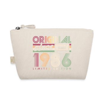 Cadeau d’anniversaire rétro vintage 1986 - Trousse biologique - nature - Devant