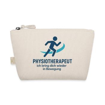 Bewegungstherapie Logo - Bio-Täschchen - Natur - Vorne
