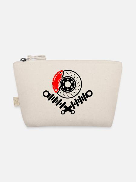 Suspension Tuning Brake Disc and Shock Absorber - Organic Pouch - nature