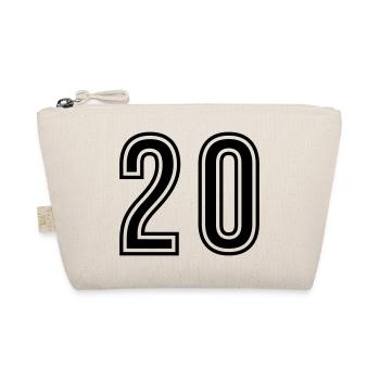 20 Number Symbol - Organic Pouch - nature - Front