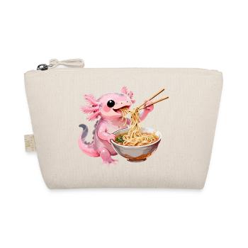 Ramen Axolotl - Bio-Täschchen - Natur - Vorne