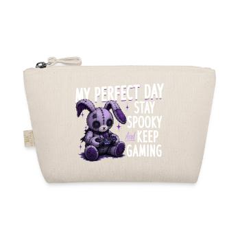 Pastel Goth Soft Goth Gaming Gamer - Organic Pouch - nature - Front