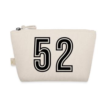 52 Number Symbol - Organic Pouch - nature - Front