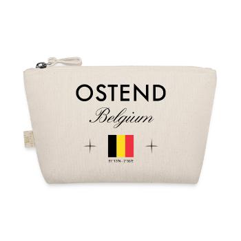 Ostende Belgique Coordonnées Souvenir de voyage - Trousse biologique - nature - Devant