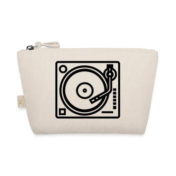DJ-Plattenspieler - Bio-Täschchen - Natur - Vorne