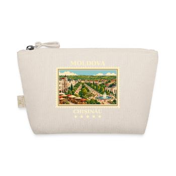 Vltava Chișinău Vintage Travel Brand - Organic Pouch - nature - Front
