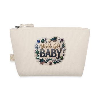 You Go, Baby - Organic Pouch - nature - Front