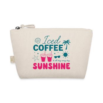 Iced Coffee & Sunshine: Summer Vibes - Organic Pouch - nature - Front