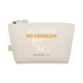 No Rope No Problem - Organic Pouch - nature - Front