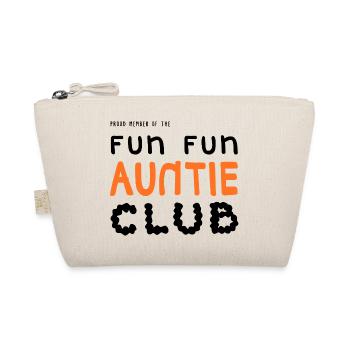 Fun Fun Auntie Club  - Bio-Täschchen - Natur - Vorne