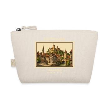 Deutschland Nürnberg Vintage Reisemarke - Bio-Täschchen - Natur - Vorne