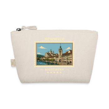 Schweiz Solothurn Vintage Reisemarke - Bio-Täschchen - Natur - Vorne