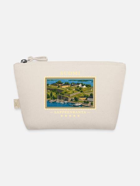 Suomi Lappeenranta Vintage Reisemarke - Bio-Täschchen - Natur