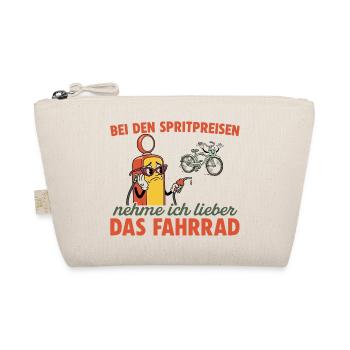 Radfahren bei den Spritpreisen Fahrrad - Bio-Täschchen - Natur - Vorne