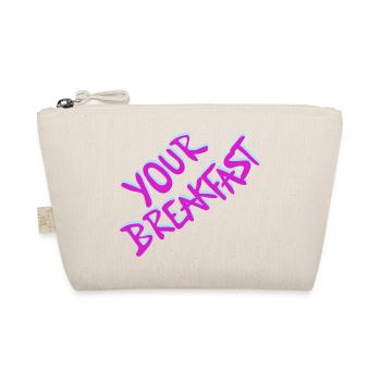 Your Breakfast Neon Script - Bio-Täschchen - Natur - Vorne