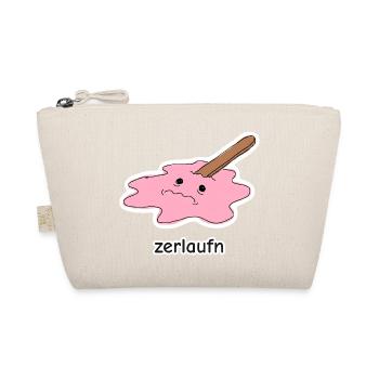 zerlaufn – Eis Meme - Bio-Täschchen - Natur - Vorne