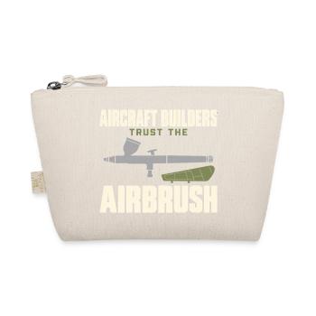 Modellflugzeug Maßstabsflugzeug Modellbaukasten Gi - Bio-Täschchen - Natur - Vorne