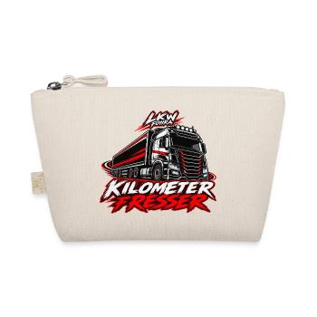 LKW Fohra - Kilometer Fresser, LKW Fahrer - Bio-Täschchen - Natur - Vorne