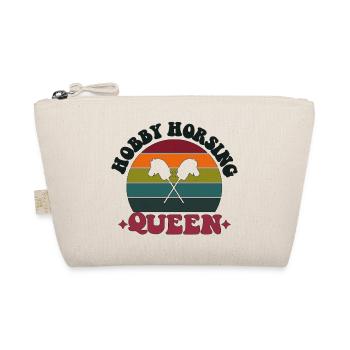 Hobby Horsing Horse Hobbyhorsing Queen - Bio-Täschchen - Natur - Vorne