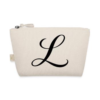 Name mit Anfangsbuchstabe L Lena Leon Luca Lara - Bio-Täschchen - Natur - Vorne