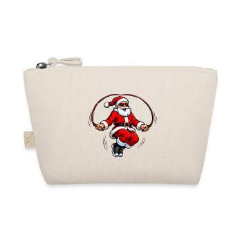 Santa Seilspringer Jump - Bio-Täschchen - Natur - Vorne
