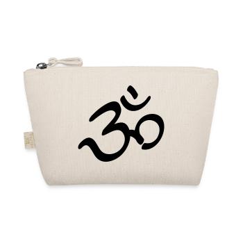 Devanagari Om - Bio-Täschchen - Natur - Vorne