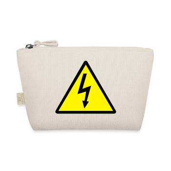 Attention,Symbole,Foudre,Électicité - Trousse biologique - nature - Devant