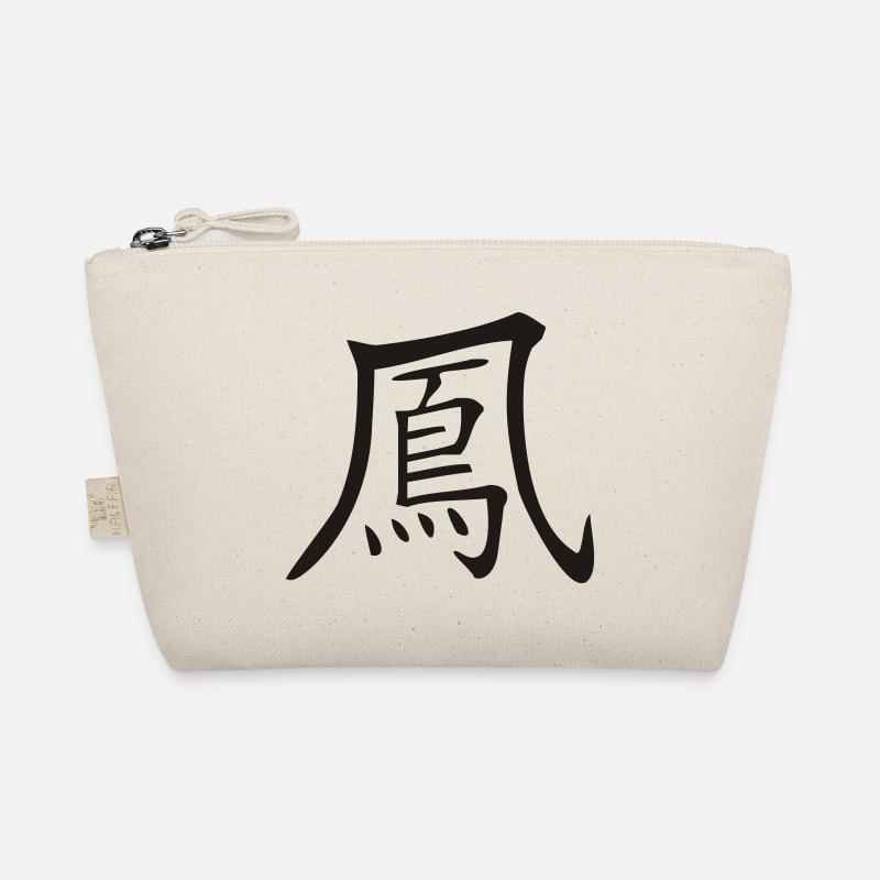Phönix - Kanji Bio-Täschchen