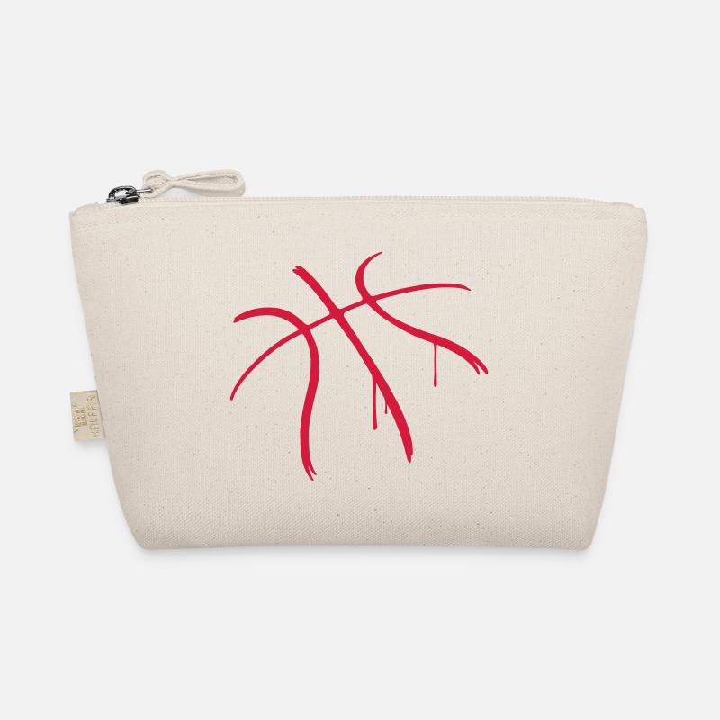 Basketball - Bio-Täschchen - Natur