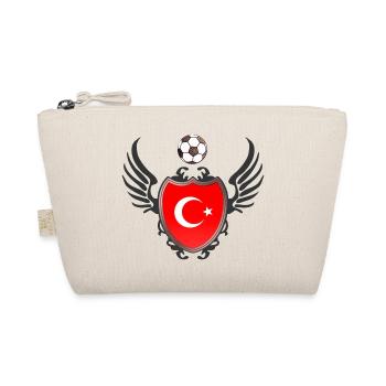 Turkey football (Coat of Arms & Wings) - Organic Pouch - nature - Front