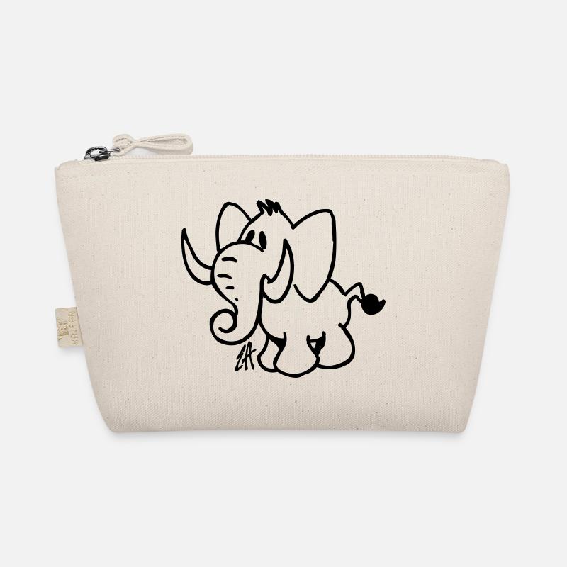 Elephant - Organic Pouch - nature