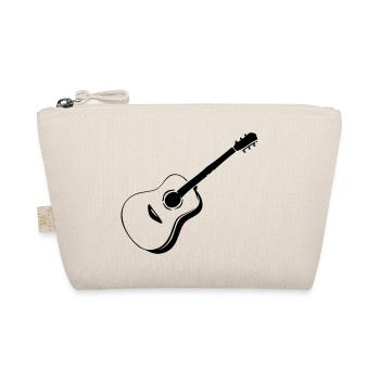 Gitarre - Bio-Täschchen - Natur - Vorne
