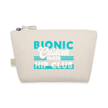 Bionic Custom Parts Club Hip Prosthesis Surgery - Organic Pouch - nature - Front