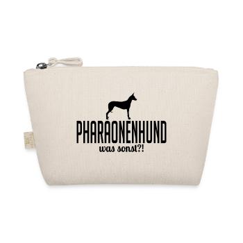 PHARAONENHUND was sonst Hundespruch Hunde Wilsigns - Bio-Täschchen - Natur - Vorne
