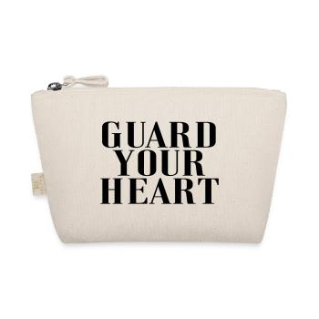 Guard your Heart - Bio-Täschchen - Natur - Vorne