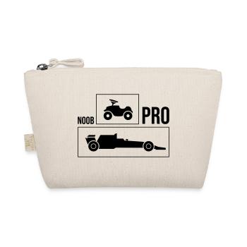 Race Car Noob Pro - Organic Pouch - nature - Front